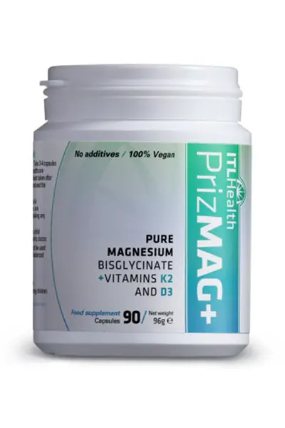 PrizMAG Pure Magnesium Bisglycinate Plus 90 Capsules (Mag365) - Image 2