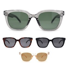 Womens Iconic Hipster Horn Rim Mod Plastic Sunglasses