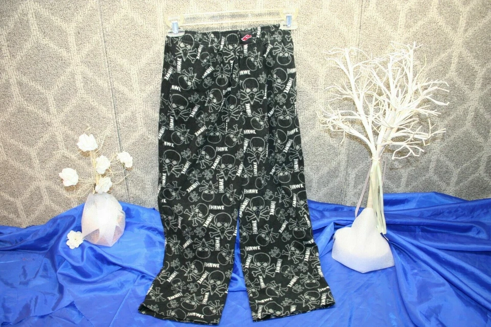 Tony Hawk Niños Negro Ropa de Dormir Pantalones Talla Pequeña Pijama Confort Pantalones Informales Foto 3 de 4