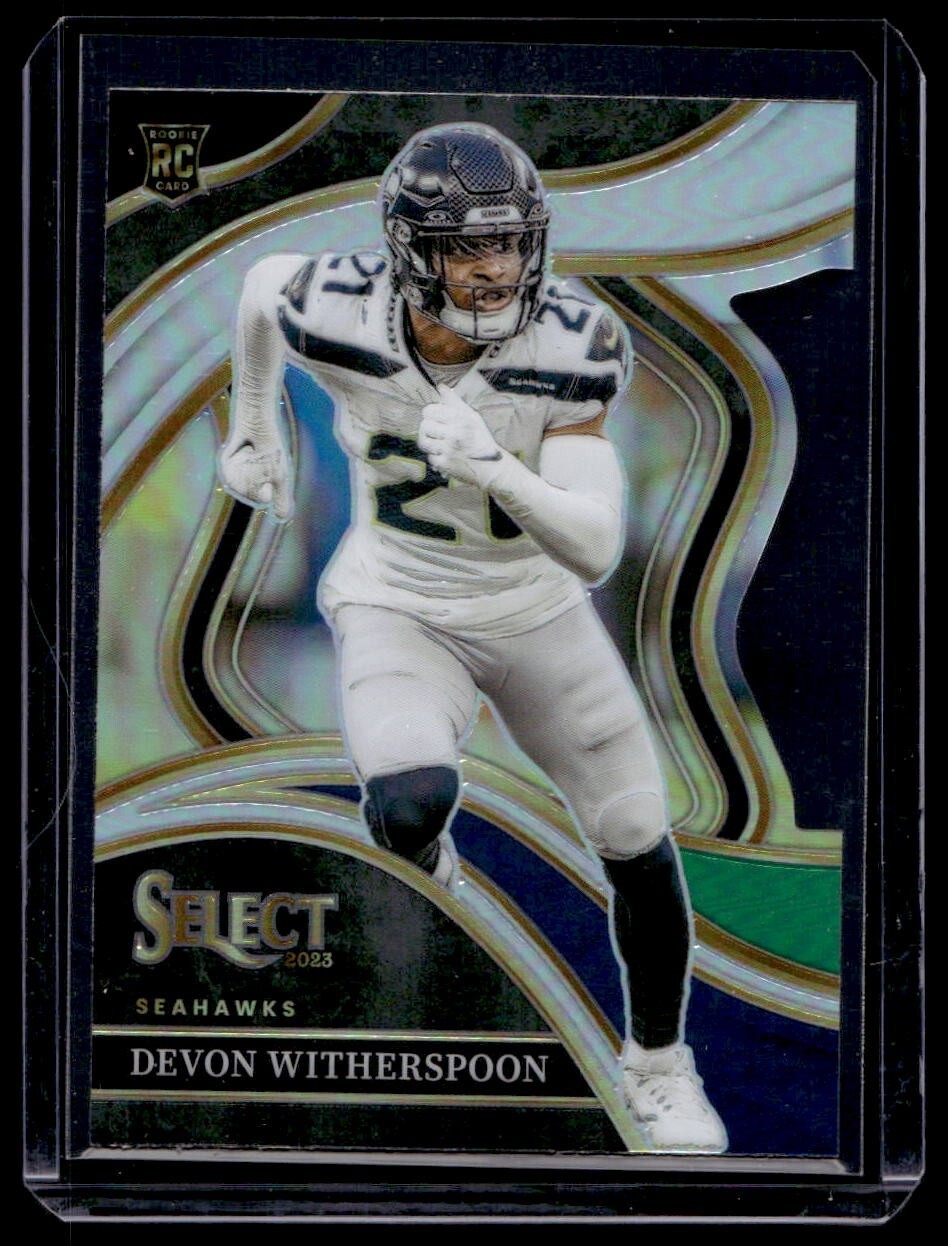 2023 Select Devon Witherspoon Black/Green Die-cut Club Level RC #273 Seahawks