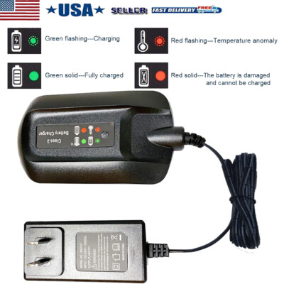 WA3580 Lithium Battery Charger For Worx 40V WG180 WG280 WG380 WG580 Battery