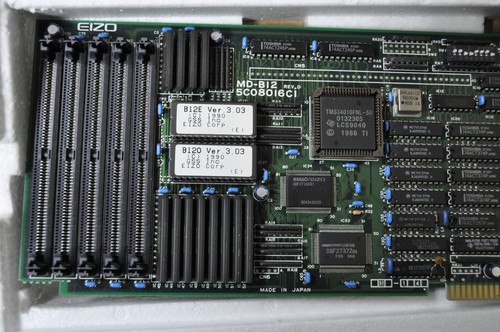 EIZO MD-B12-70 TMS34010 ISA 16bit Ultra High Resolution Graphics Card for IBM PC - Picture 4 of 6