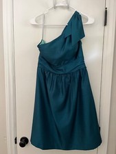 Jenny Yoo One Shoulder Cocktail/Bridesmaid Dress, size 4