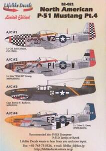 Lifelike 1/32 decal P-51 Mustang Pt4 Jeanne III, Detroit Miss for Tamiya/Revell Lifelike 1/32 decal P-51 Mustang Pt4 Jeanne III, Detroit Miss for Tamiya/Revell