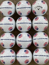 2024 Callaway Chrome Soft USA TruTrack Golf Balls Mint Condition 12 Balls 1dz 