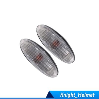 Clear Lens Sequential LED Fender Side Marker Light Fits Mazda RX-7 Protege5 New