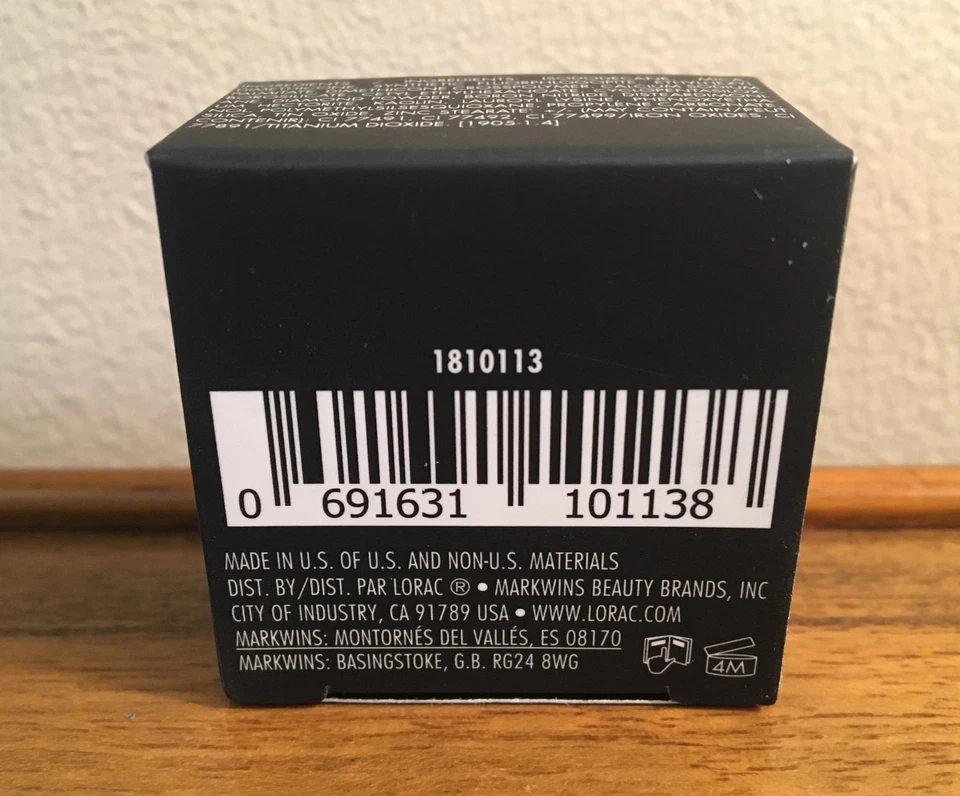 LORAC LUX Diamond Creme Cream Eyeshadow SATIN 0.11oz 3.5g FULL SIZE NIB SEALED - Image 4 of 4