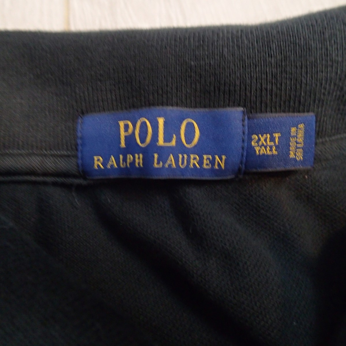 BROOKLYN RL ATHLETIC CLUB ポロシャツ ブラック Polo Ralph Lauren Mens 2XL Black Custom Fit Brooklyn RL
