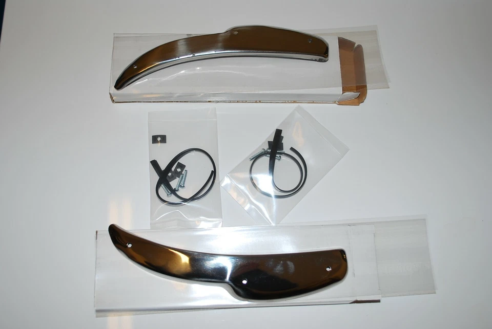 PAR TAPA PARACHOQUES TRASERO PORSCHE 911 912 1965 1966 1967 1968 901.505.251.20 Foto 3 de 4