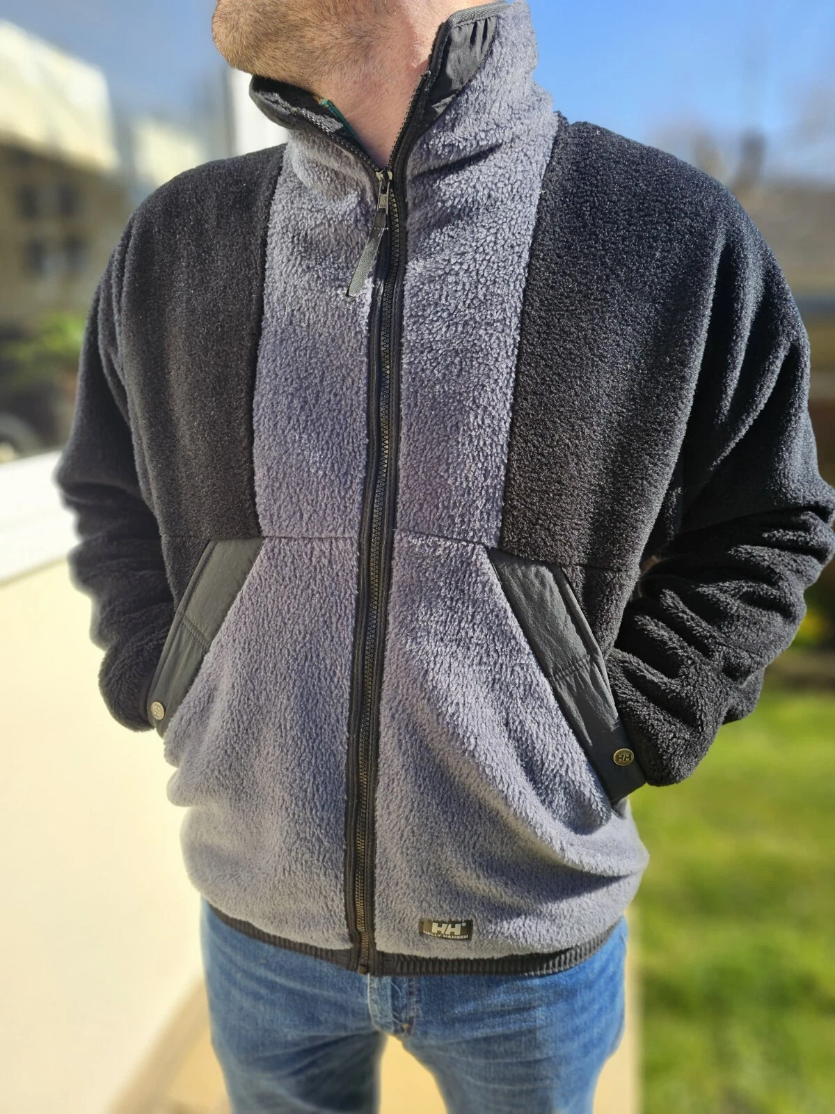 Helly Hansen Unisex Zip Up M/Medium Retro Style Vintage Jacket Spring Outdoor