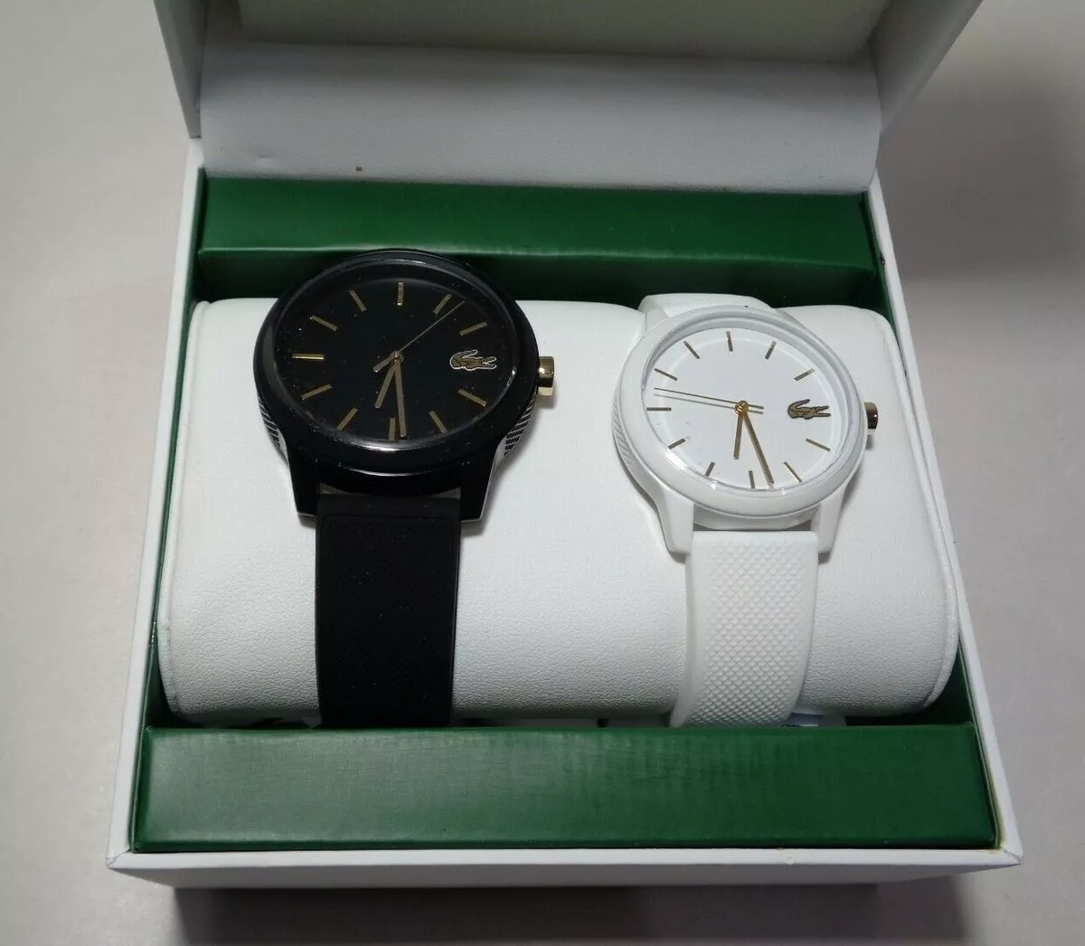 Lacoste watch cheap 12.12 black