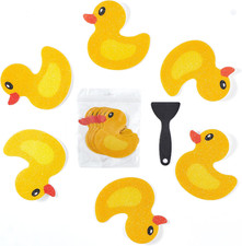 20 PCS Non Slip Bathtub Stickers, Cute Duck Creature Shower Stickers for Kids