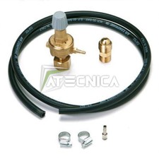 Kit per bombole gas ricaricabili con riduttore e attacchi saldatura Deca 010410