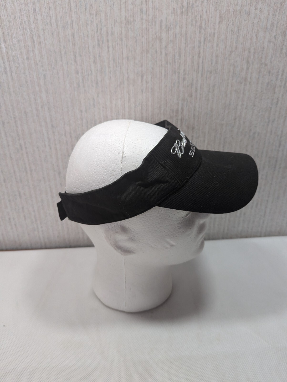 Budweiser Select Black Strap Back Visor Golf Cap - image 5