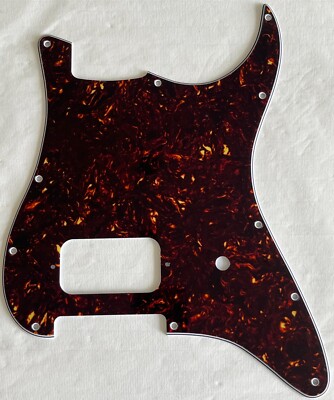 New Great-For Fender Stratocaster Start Single Humbucker Pickguard Brown