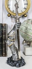Ebros Medieval Knight Suit Of Armor Arm Of A Fallen Knight 10" Tall
