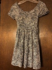 Women’s size S Petite Forever 21 polyester spandex open back dress