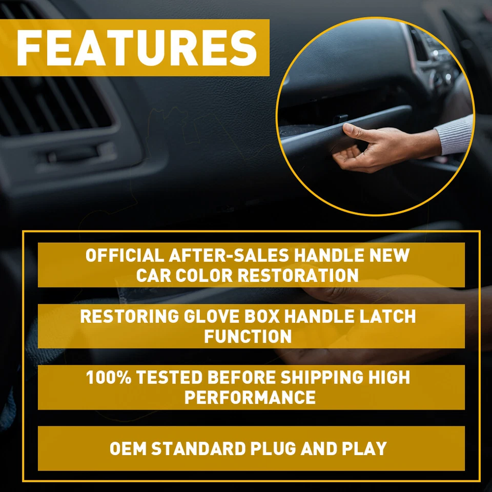 Cierre de guantera gris para Suzuki Vitara 2000 2001 2002-2018 73430-76811-P4Z Foto 3 de 4