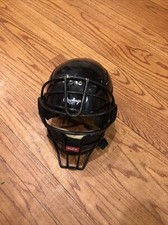 rawlings black catchers helmet Ai20S fits 6.5  -7.5  