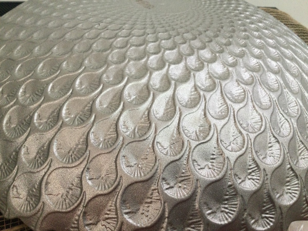 Ciotola Decorativa Peacock In Vetro - Diametro 41cm Per Centrotavola E Decorazione Casa - Foto 13