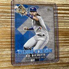 2022 Topps Welcome to the Show #WTTS-43 Bo Bichette  Toronto Blue Jays NM-Mint