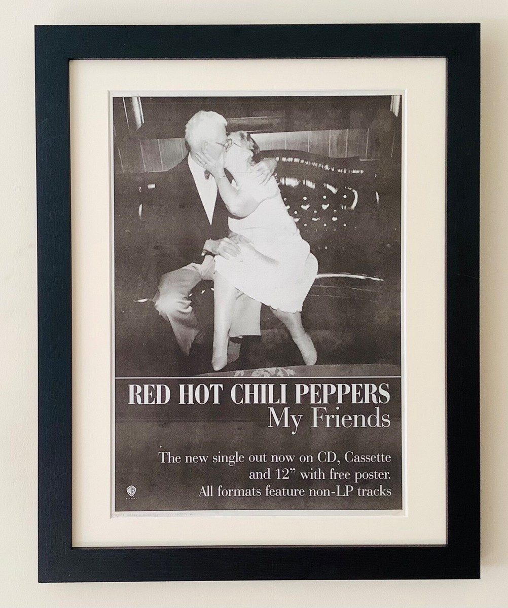 ポスター付きRED HOT CHILI PEPPERS My Friends RED HOT CHILI PEPPERS