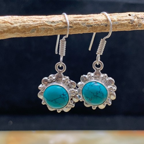 Polki Diamant Larme Boucles D'Oreilles,925 Argent Sterling Handmade Beau