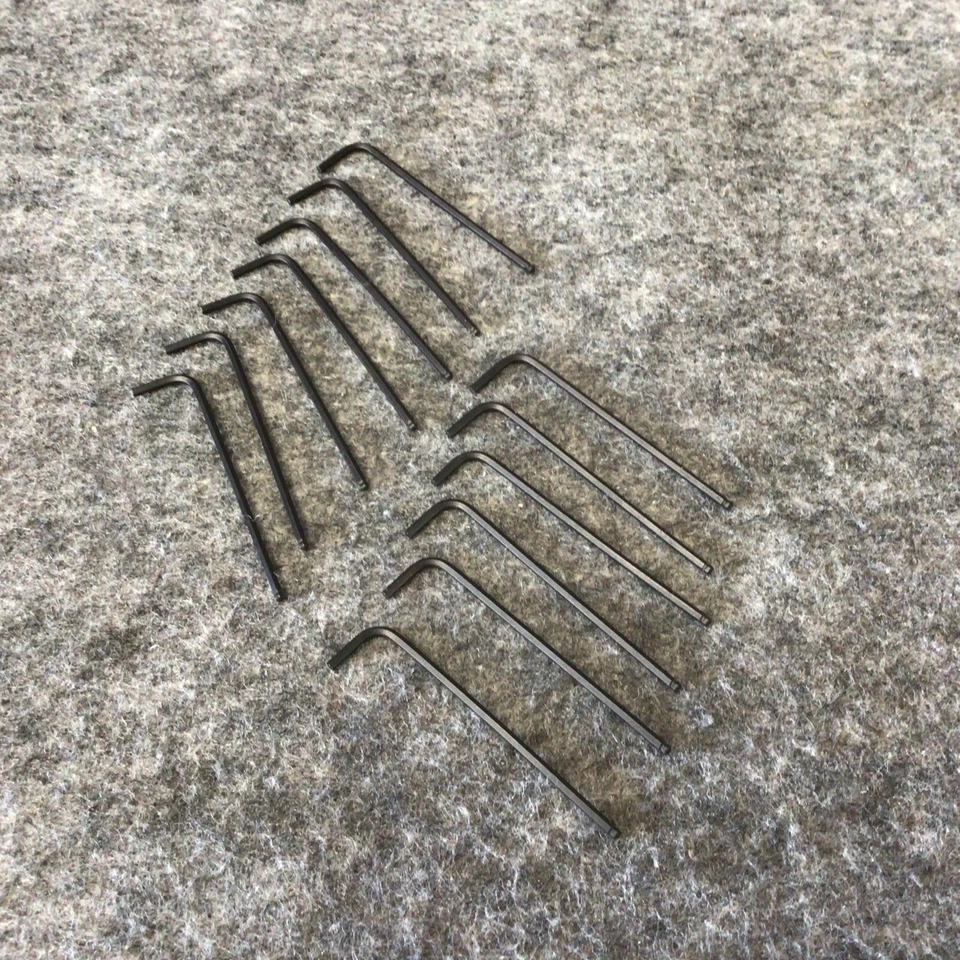 Lot Of 13 Allen 59308 Holo-Krome 7/64 Long Arm Ball-Plus Ball-End Hex Key Wrench - Image 2 of 4