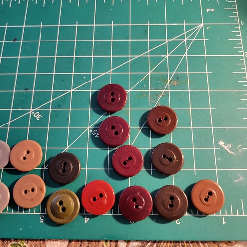 24 Vintage colt manufacturing # 24 Amherst burg dk green blue gray camel black - Picture 8 of 8