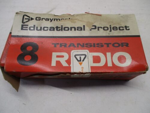 1960s Vintage Graymark Educational Transistor Radio