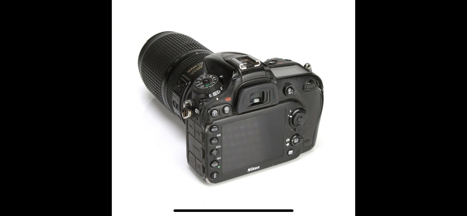 Nikon D7200 DSLR Camera & Nikon AFS 70300mm VR Zoom Lens Kit Spares