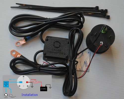 Engine & Transmission Temperature  Gauge 52mm - audible/visual alarm - Picture 5 of 11