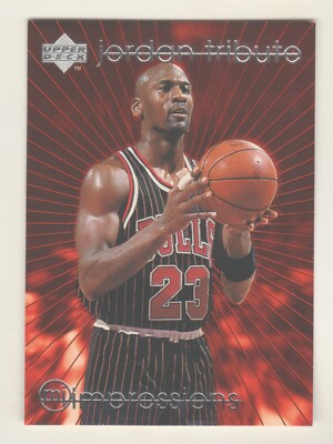 1997-98 Upper Deck JORDAN TRIBUTE IMPRESSIONS #MJ51 MICHAEL JORDAN