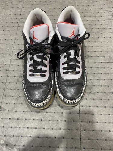 Nike Air Jordan Force Retro III 3 Fusion AJF Black Cement Men 12 323626-061  2008 | eBay