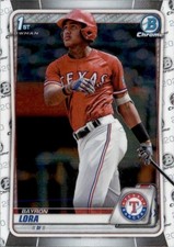2020 BOWMAN PROSPECT CHROME 1ST TEXAS RANGERS - BAYRON LORA #BCP-52