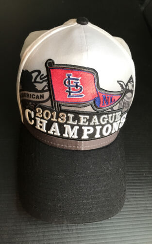 St Louis Cardinals 2013 NL Champion World Series New Era 39Thirty Hat Cap OSFM - Picture 1 of 3