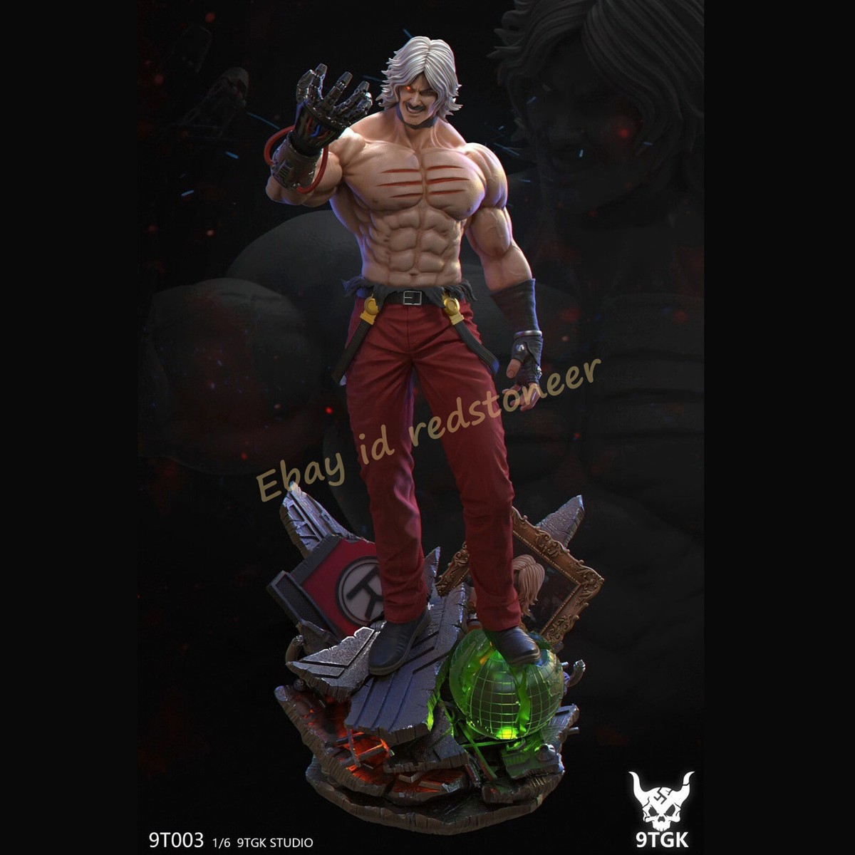 9T Studio KOF Rugal Bernstein King Of Fighters Resin GK Painted