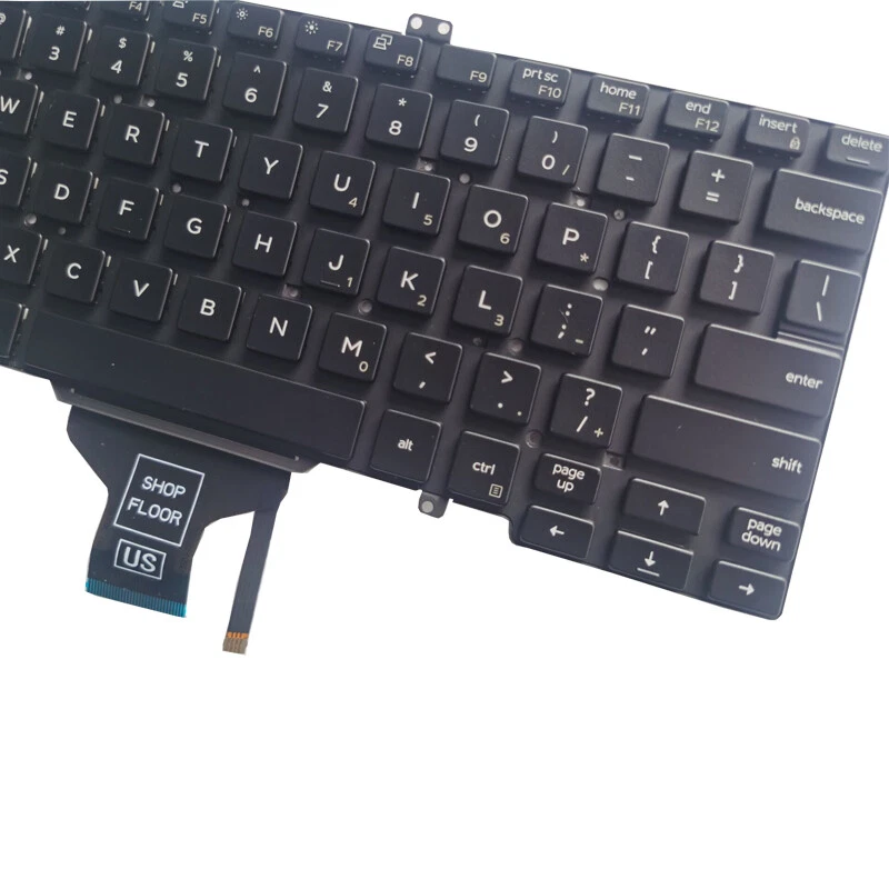 For DELL Latitude 3400 5400 5400 5401 5410 5411 7400 7410 Keyboard Backlit US - image 4 of 4
