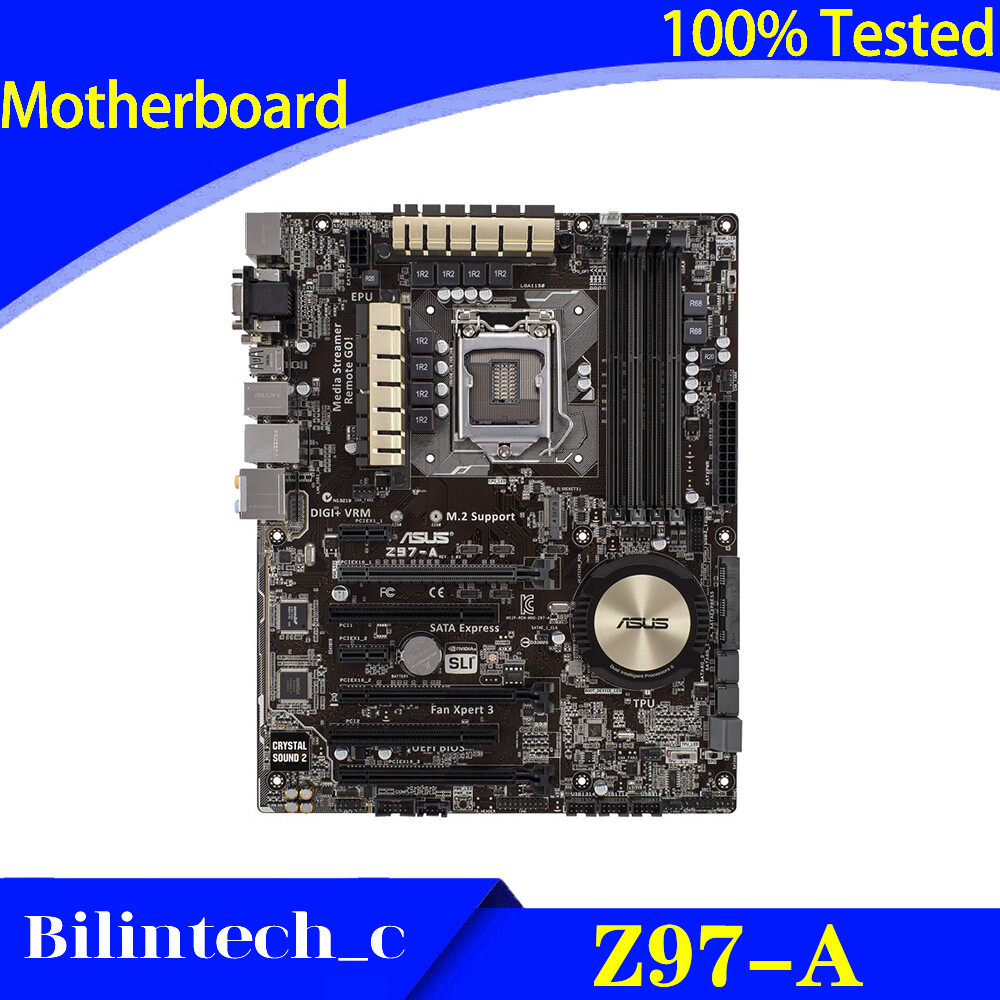 FOR ASUS Z97-A Motherboard Supports 4790K E3-1230-V3 DDR3 Z97 32G