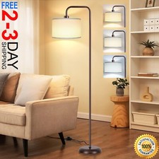 LED Floor Lamp 3 Color Temperature for Living Room Tall Standing Reading Light