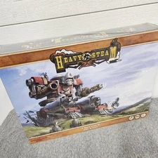 Heavy Steam Board Game Scott Kimball New Greenbrier 14+ 