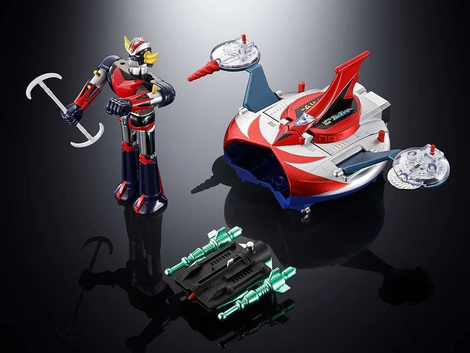 [DISPONIBILE] Grendizer & ufo spazer poppy chogokin deluxe set Goldrake - Imagen 3 de 4