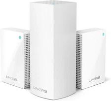 Linksys Velop Plug-in Home Mesh WiFi System Up to 5,000 Sq. Ft, WiFi 5 Router