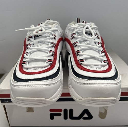 Zapatos Fila Mujer Rojos 5RM00522-150 Ray Blanco Talla 8 Sin Usar Caja Dañada LEER - Imagen 9 de 24