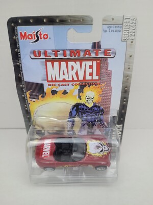 Maisto Ultimate Marvel Diecast Collection Dodge Concept Car Ghost Rider