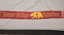 Sacramento City Scarf. Tower Bridge Battalion. Worn to 2014 MLS Pro Championship
