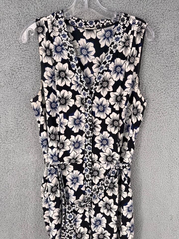 Mono Kate Spade New York Hollyhock Estampado Seda Talla XL Negro Multi Seda Foto 3 de 4