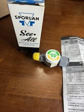 Sporlan SA-13FM See-All Moisture & Liquid Indicator, 3/8" SAE x 3/8" SAE  NOS
