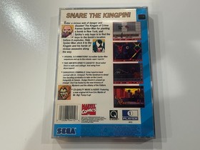 The Amazing Spider-Man vs. Kingpin (Sega CD 1993) CIB Complete w Manual N MINT