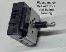 Genuine OEM Frigidaire Cooktop Infinite Switch A17374102